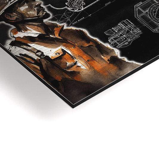 Wandbild - Bergmann Schaufelradbagger