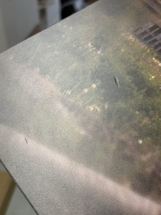 Wandbild 'Landratsamt mit Sonnenuntergang' 60x40cm auf 3mm Forex - B-Ware