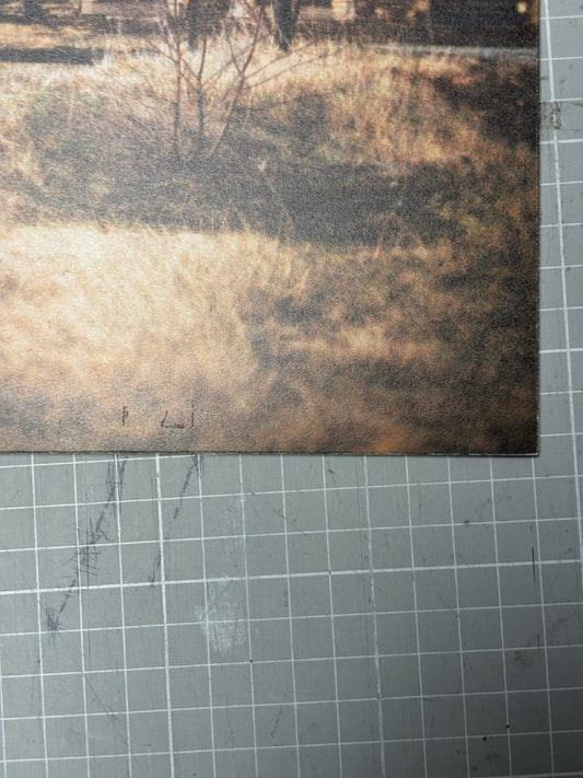 Wandbild 'Abrahamschacht mit blauem Himmel' 60x40cm auf 3mm Forex - B-Ware