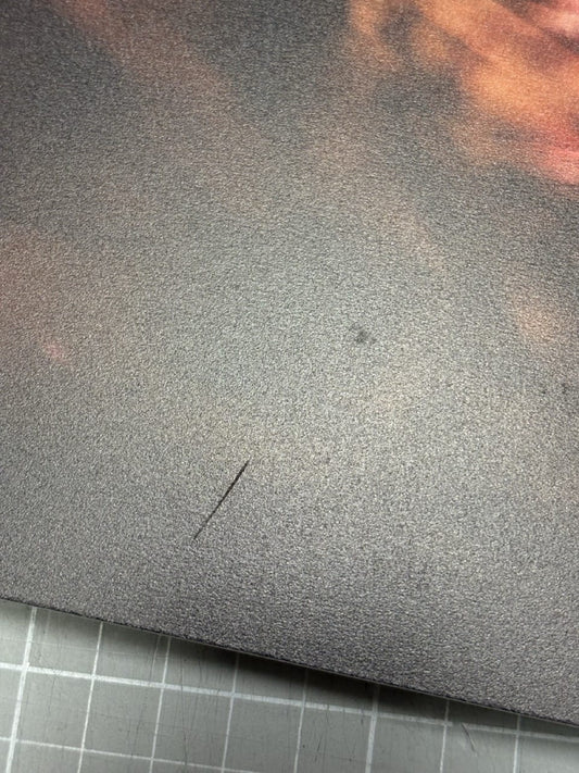 Wandbild 'Viadukt Muldenhütten Nachtaufnahme' 50x75cm auf 5mm Forex - B-Ware