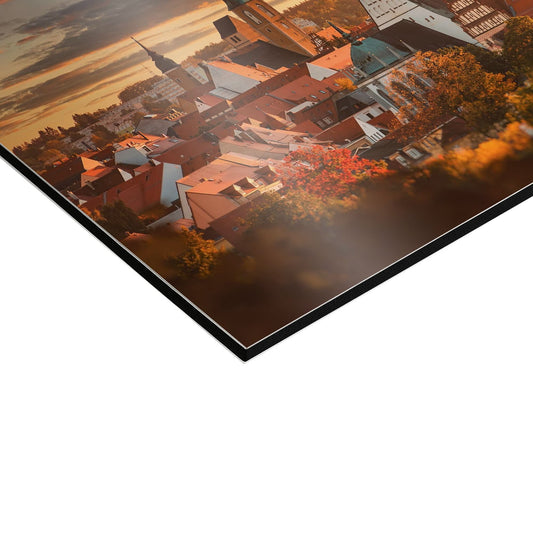 Wandbild 'Altstadtblick Freiberg'