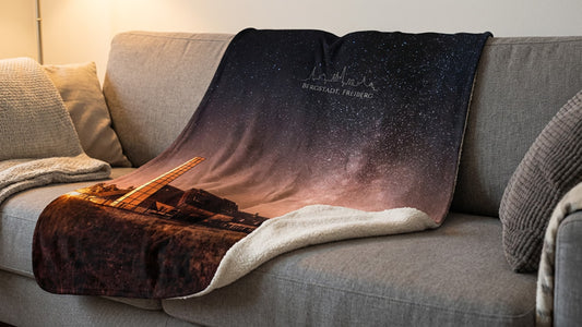 Kuscheldecke 'Alte Elisabeth - Milchstraße'