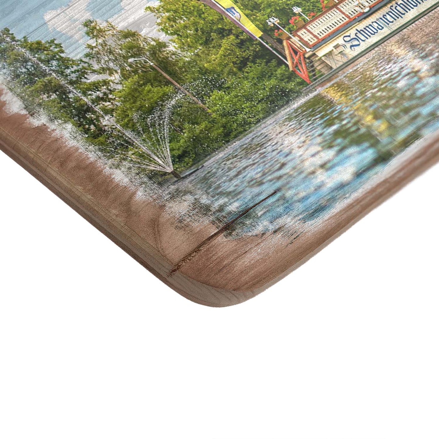 Wandbild: Schwanenschlößchen Sommer