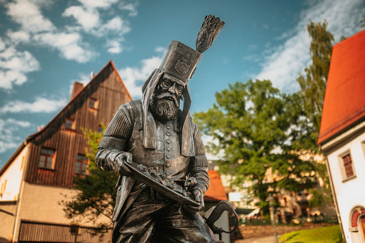 Wandbild 'Bergmann am Schüppchenberg'