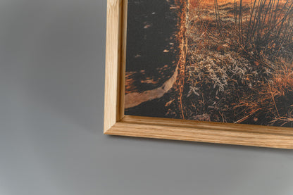 Halde "Alte Elisabeth" - Schattenfugenrahmen Eiche Natur