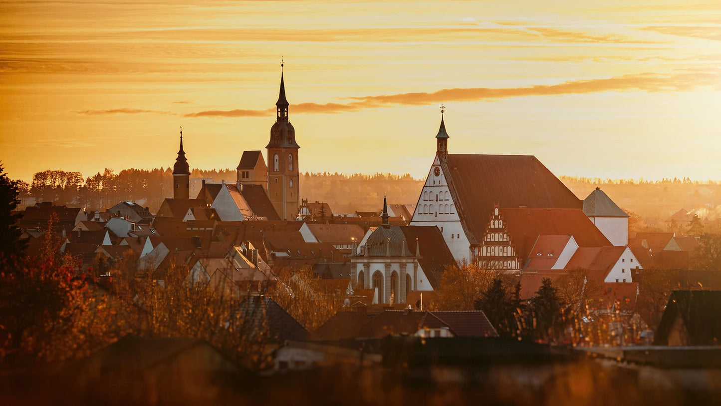 Wandbild 'Altstadtblick November'