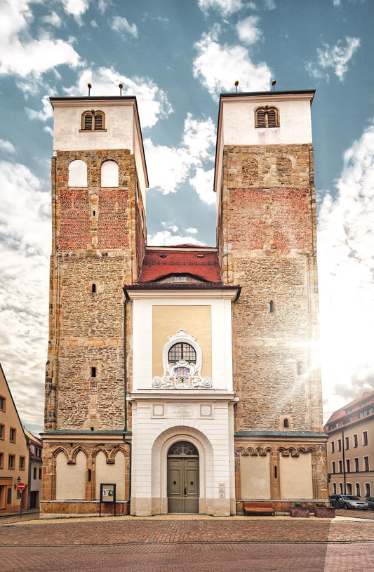 Motiv: Nikolaikirche frontal