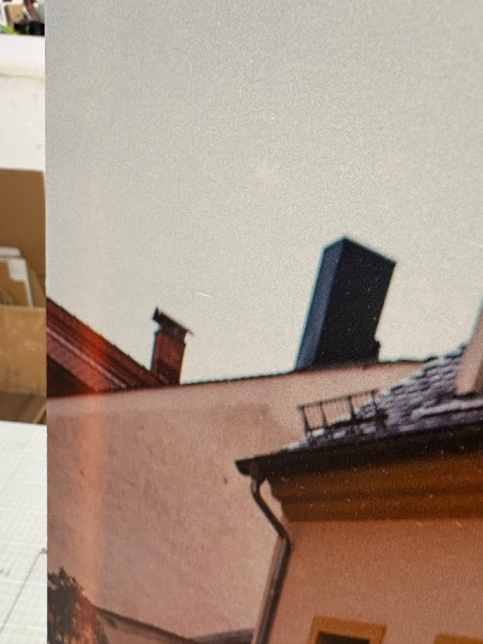 Wandbild 'Fortunabrunnen Petersstraße' 90x60cm auf 5mm Forex - B-Ware