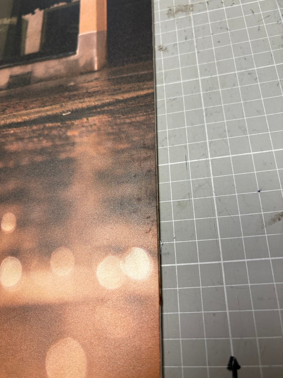 Wandbild 'Fortunabrunnen Petersstraße' 90x60cm auf 5mm Forex - B-Ware
