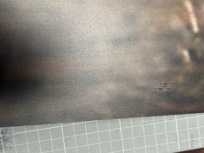 Wandbild 'Landratsamt mit Sonnenuntergang' 80x50cm auf 3mm Forex - B-Ware