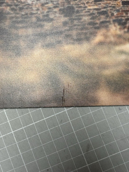 Wandbild 'Abrahamschacht mit blauem Himmel' 60x40cm auf 3mm Forex - B-Ware