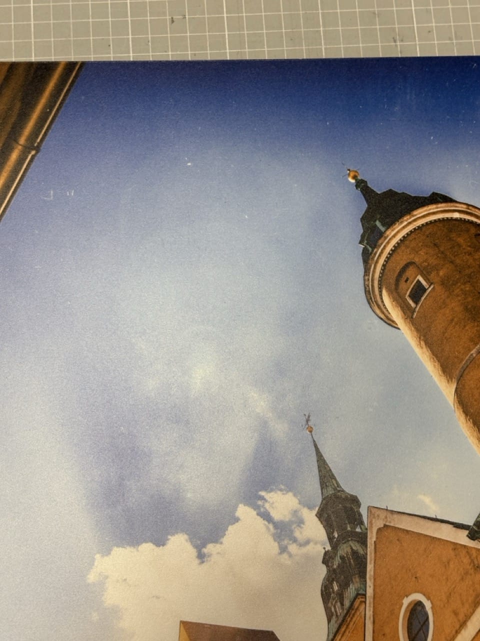 Wandbild 'Petrikirche' 60x40cm auf 3mm Forex - B-Ware