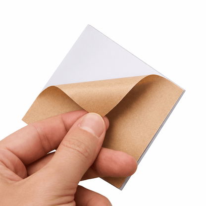 Spiegelblech 10 x 10 cm - selbstklebend