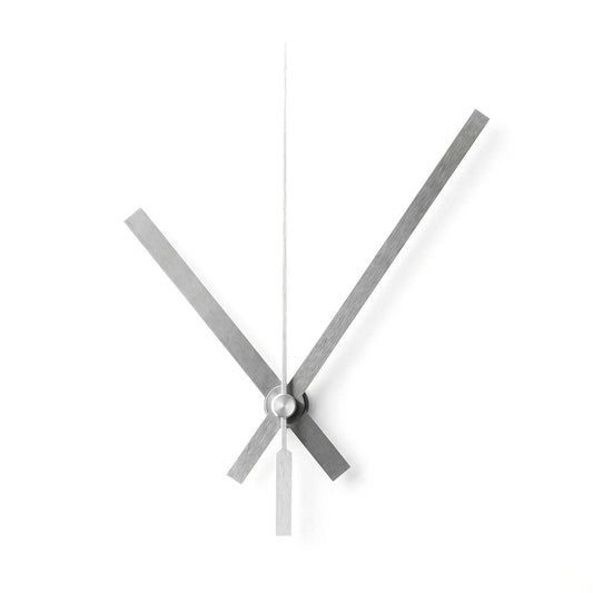Wanduhr - Alu -Schwanenschößchen Mondschein