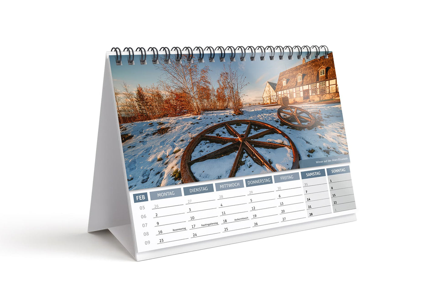 Tischkalender 'Freiberg 2026' DIN A5