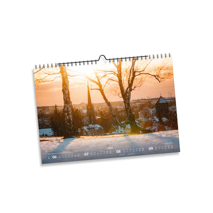 Bergstadtkalender 2026 - Wandkalender DIN A4 Querformat