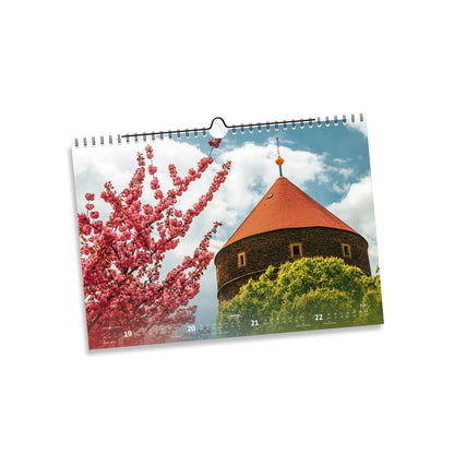 Bergstadtkalender 2026 - Wandkalender DIN A4 Querformat