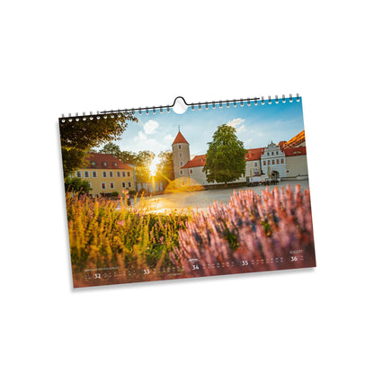 Bergstadtkalender 2026 - Wandkalender DIN A4 Querformat