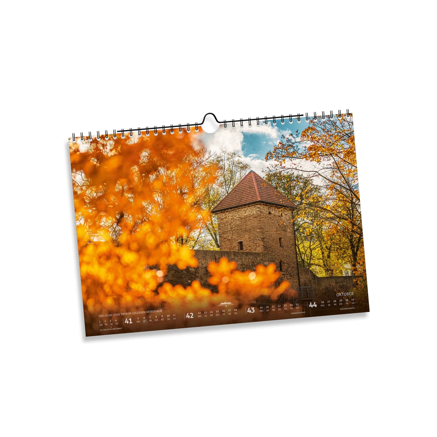 Bergstadtkalender 2026 - Wandkalender DIN A4 Querformat