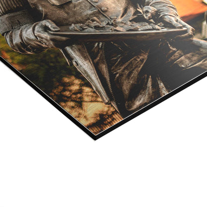 Wandbild 'Bergmann am Schüppchenberg'