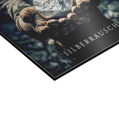 Wandbild 'Bergmann Silberrausch'