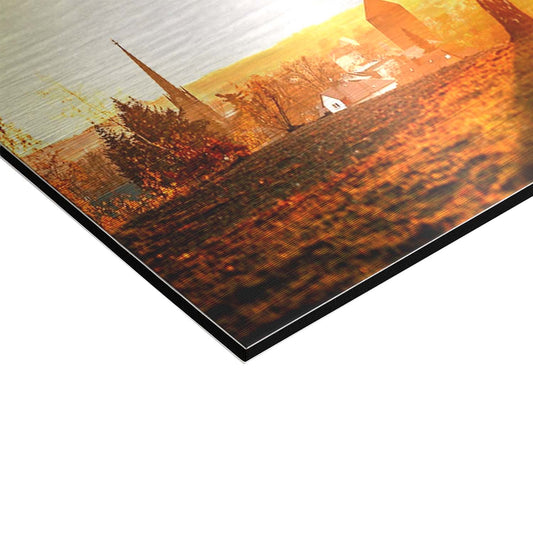 Wandbild 'Haldenblick Herbst'