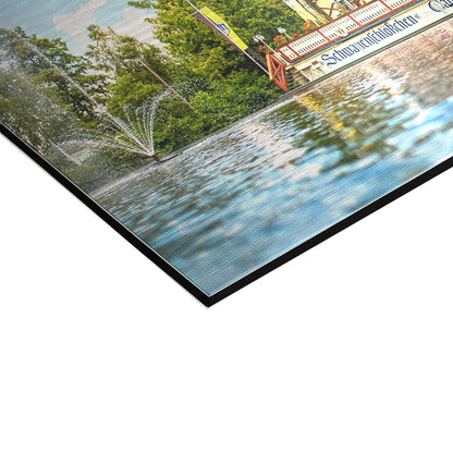 Wandbild: Schwanenschlößchen Sommer