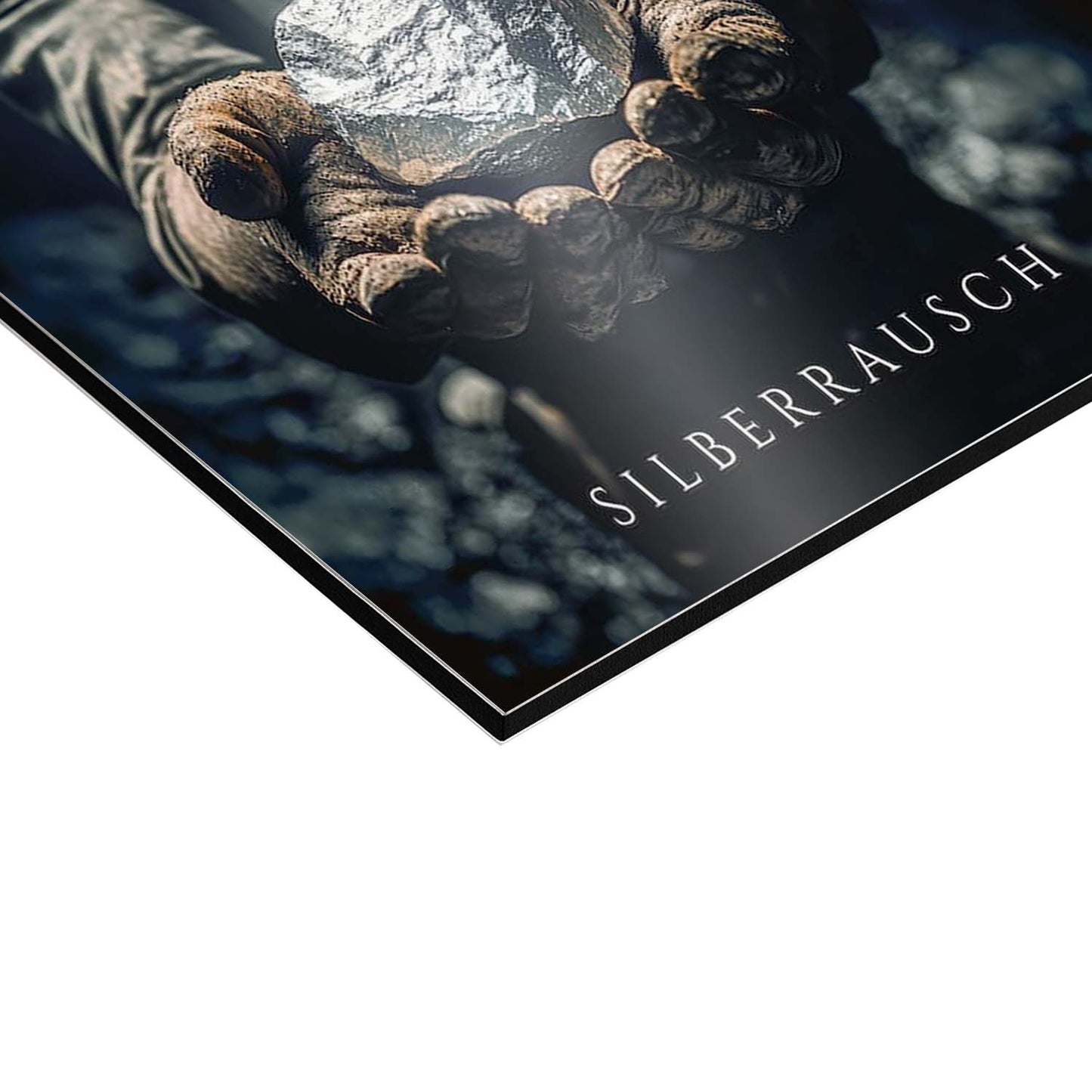 Wandbild 'Bergmann Silberrausch'