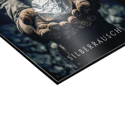 Wandbild 'Bergmann Silberrausch'