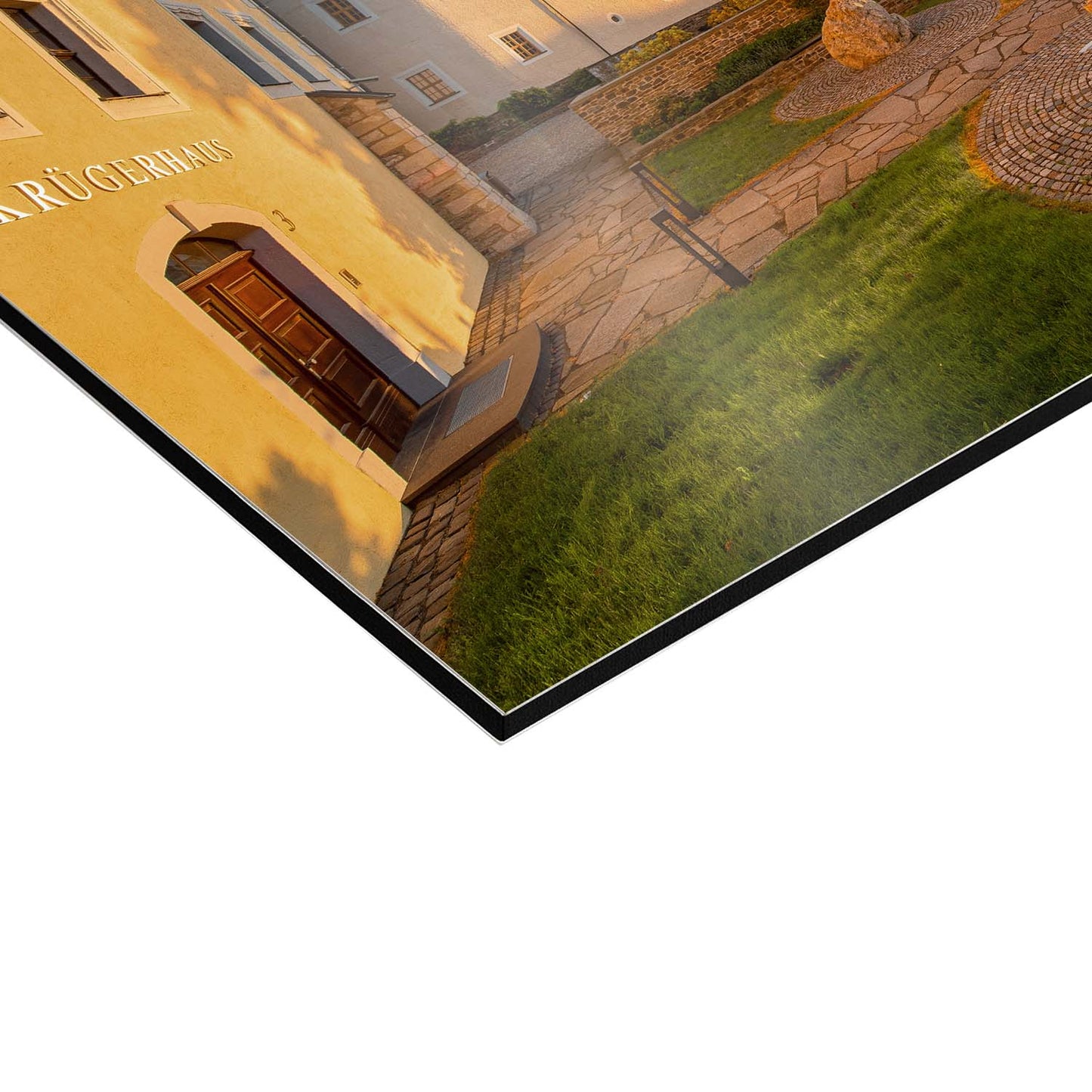 Wandbild 'Schloßplatz Sonnenaufgang'