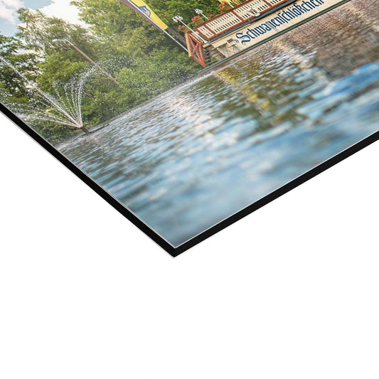 Wandbild: Schwanenschlößchen Sommer