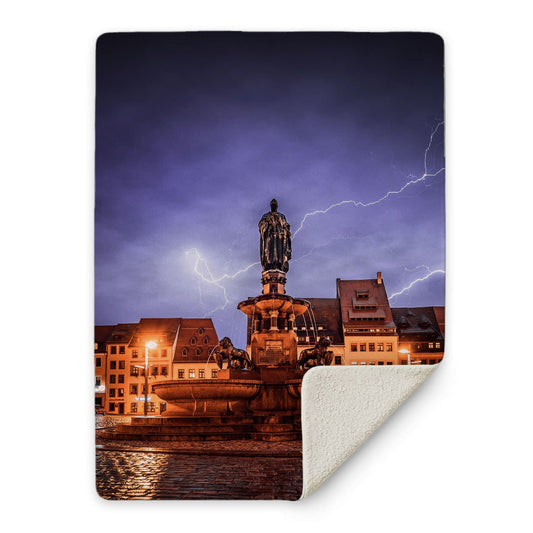 Kuscheldecke 'Otto der Reiche - Gewitter'