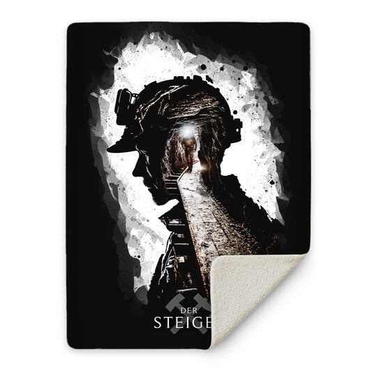 Kuscheldecke 'Der Steiger - Artwork'