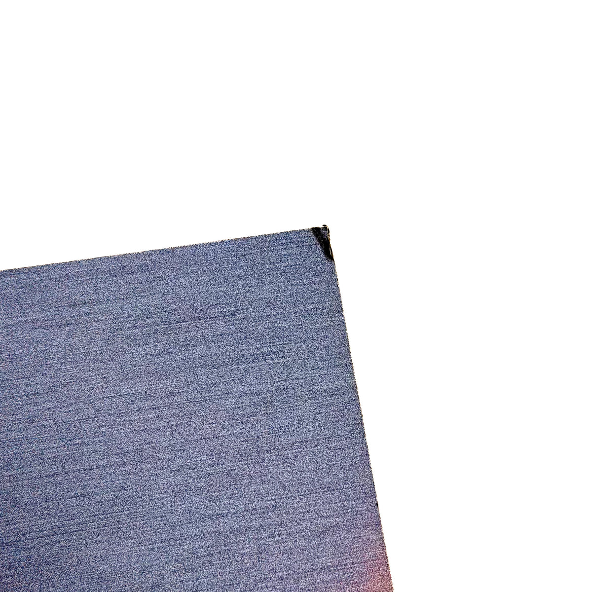 Verbogene Ecke oben rechts – Detailaufnahme