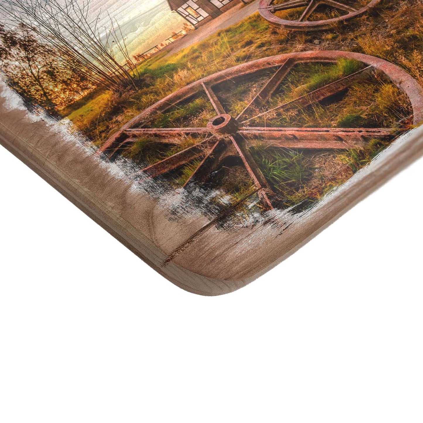 Wandbild 'Alte Elisabeth Seilscheiben'